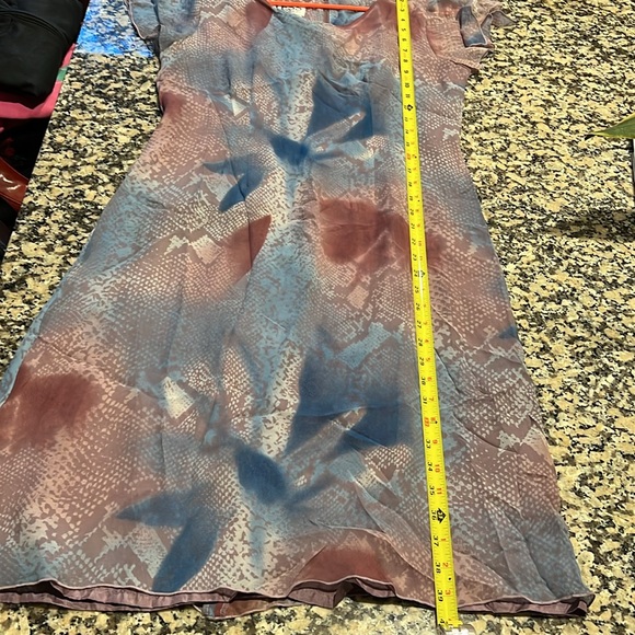 Tess 100% Silk lined dress size 10 - Picture 12 of 13